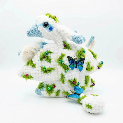 Bring Home the Magic of Pandora with Crochet Ikran Plushies. Unique, Hand-Made, and full of Character.