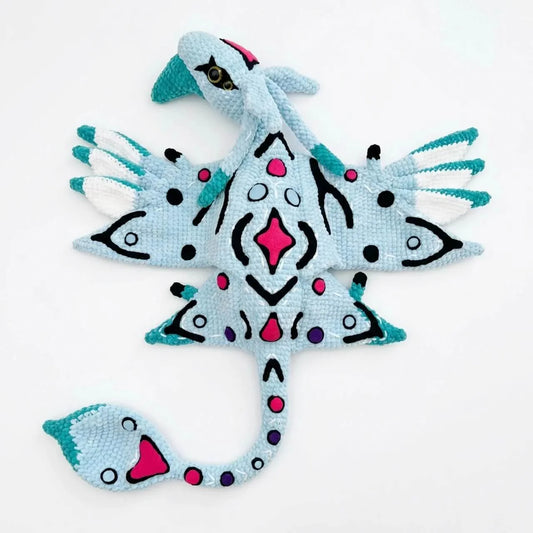 Bring Home the Magic of Pandora with Crochet Ikran Plushies. Unique, Hand-Made, and full of Character.